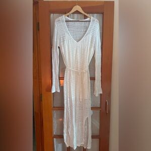 Frame crochet cotton dress size L never worn brand new